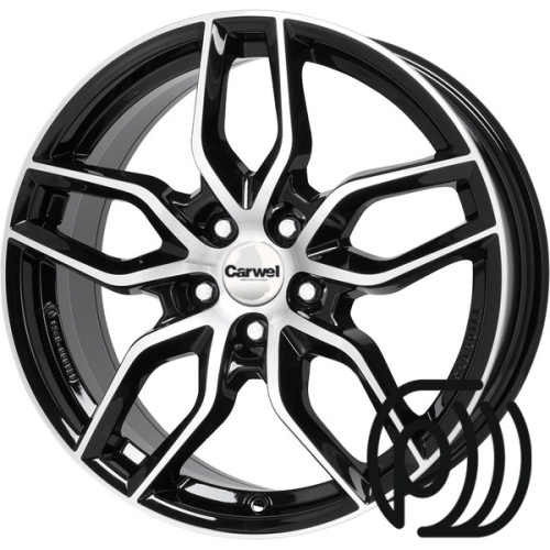 диск carwel эпсилон 6,5x16 5x108.3 et50 dia 63.35 (ab)